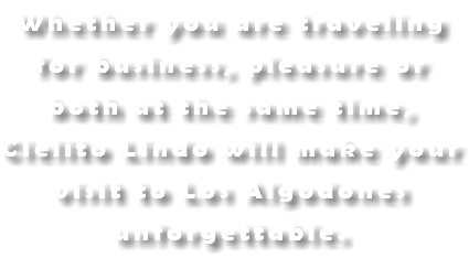 Whether you are traveling for business, pleasure or both at the same time, Cielito Lindo will make your visit to Los Algodones unforgettable.